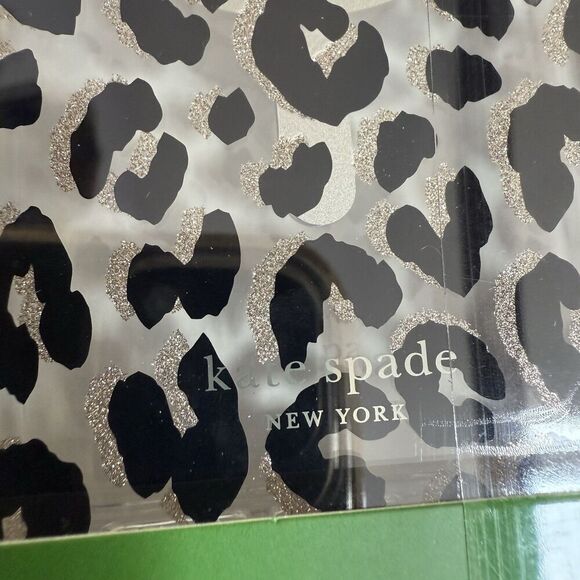 Kate Spade Protective Magsafe Case iPhone 15 Pro Max Leopard Animal Print New - Picture 2 of 6